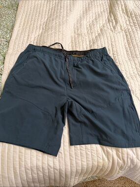 Gerry Weber Men's Slate Blue Athletic Shorts